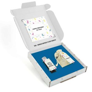 Inhoud Brievenbuspakketje Verjaardag Cadeau Confetti Janzen Handcrème Bloemzaden